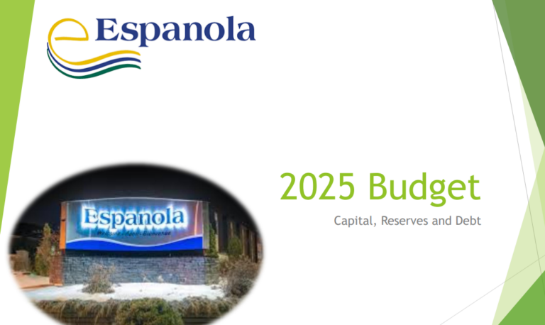 Budget talks well underway in Espanola – new long-term approach